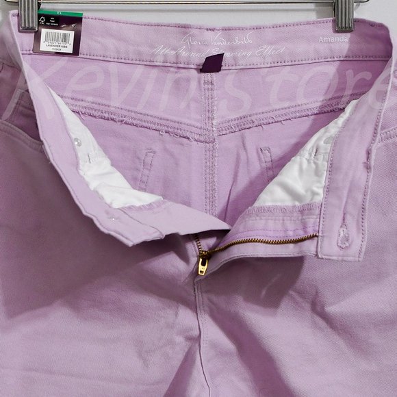 NWT Gloria Vanderbilt Ladies' Amanda Short  Purple‎ - Picture 6 of 9
